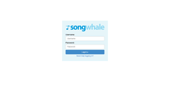 Desktop Screenshot of my.songwhale.com